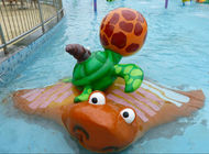 Giật nước bằng sợi thủy tinh cho trẻ em Công viên nước Bể bơi Thiết bị công viên nước cho trẻ em