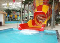 Super Whirlwind Water Slide Thiết bị công viên giải trí bằng sợi thủy tinh thủy tinh