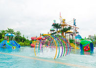 Đường trượt nước cho người trẻ bằng sợi thủy tinh Aqua Playground