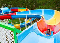Gia đình mở rộng Spiral Slide Outdoor Custom Size Đối với Khu nghỉ mát Aqua Park
