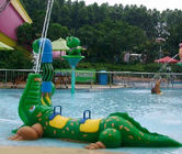 Sôi động vật sợi thủy tinh sủi bọt phun nước cho trẻ em chơi trong công viên Splash