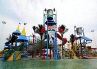 Sân chơi chống tia cực tím Aqua Playground dành cho trẻ em Đường trượt nước chơi cho khách sạn