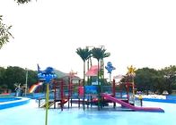 Thiết bị sân chơi cho hồ bơi nước dành cho trẻ em cho công viên Splash Anti-UV