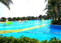 1000 người / 1000m2 Hồ bơi tạo sóng công viên nước cao 1,2M cho người lớn
