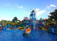 Pha trộn màu sắc Sân chơi Công viên nước Tương tác cho Hồ bơi Khách sạn