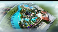 Công viên nước nhân tạo Wave Pool Durable Air Blowing Lướt sóng Khách sạn Beach