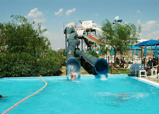 Trung Quốc vui chơi giải trí Công viên nước Slides Funny Công viên Theme Tube Slide Với 12m Heigth nhà cung cấp