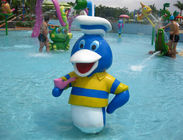 Donald Duck Customized Spray Aqua Chơi Trò chơi nước Fiberglass Water Park Equipment