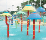 Công viên nước tùy chỉnh Xử lý sợi thủy tinh Xịt Nấm Thiết bị Aqua dành cho Trẻ em Trò chơi