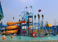 Sân chơi Gigantic Aqua Nhà công viên giải trí cho bể chứa nước bằng sợi thủy tinh