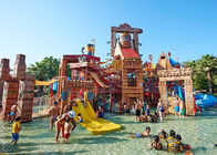Công viên giải trí Aqua Playground Thiết bị Fun With Spray / Water Curtain