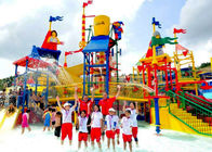 Công viên giải trí Aqua Playground Thiết bị Fun With Spray / Water Curtain