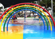 Trẻ em Cầu vồng Cửa chơi Aqua, Spray Aqua Park Thiết bị, Fountains Play Cấu trúc