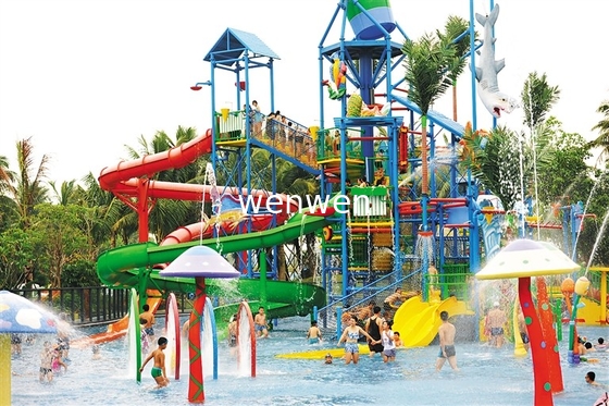 0.6m/Lane Water Park Slide Tube/Body Slide cho các cuộc phiêu lưu thân thiện với gia đình