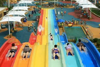 Công viên nước Rainbow Race cổ điển dành cho người lớn Slide / Thiết bị thể thao dưới nước