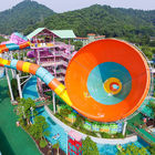 FRP Boomerang Đường trượt nước bằng sợi thủy tinh tùy chỉnh cho công viên giải trí