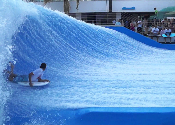 Flowrider Surf Machine Ván trượt ngoài trời Sợi thủy tinh Giải trí