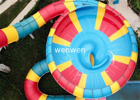 Super Bowl Water Slide Water Park Slide với Sợi thủy tinh bền và Load 2Rider / Slide